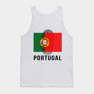 Portugal Flag DNA Tank Top